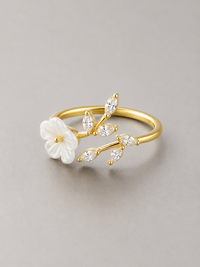 FIORE DI PERLA™ | Anello Fiore