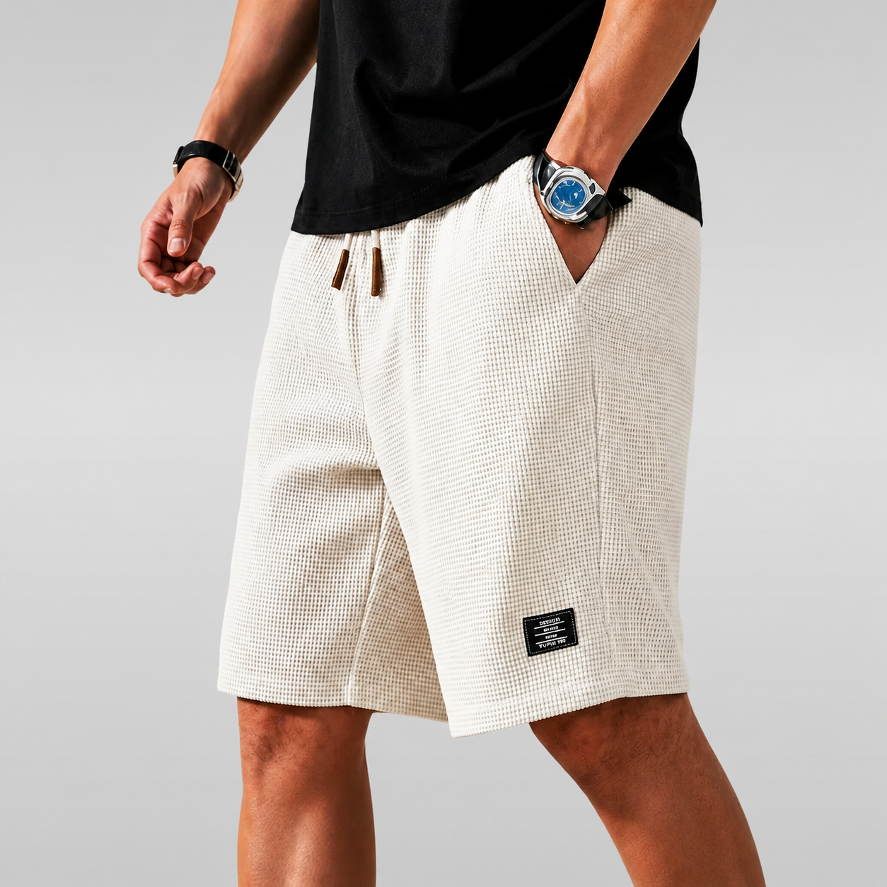 Nathan™ | Elegantiški premium vasaros šortai