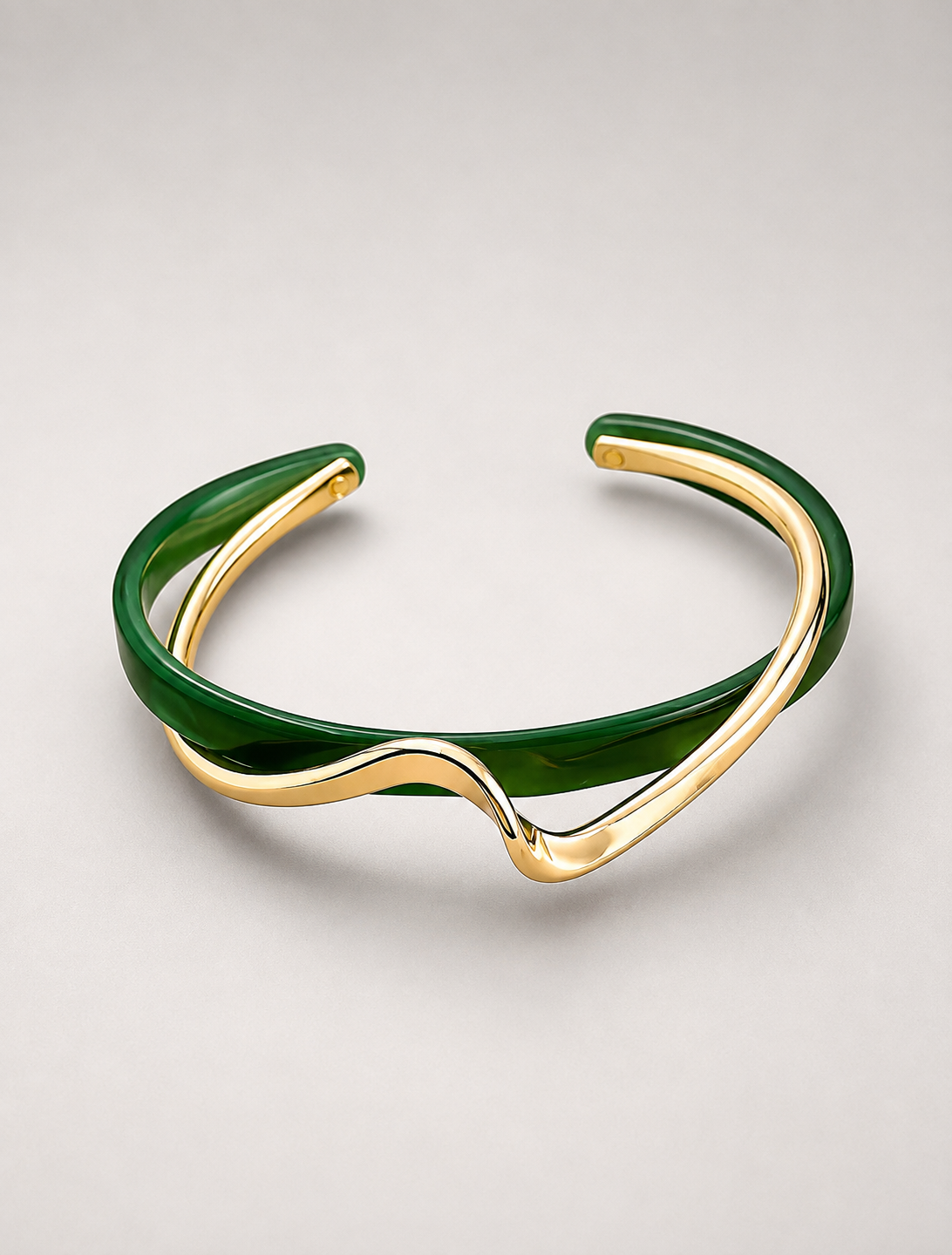 ONDA™ | Bracciale Rigido Smaltato
