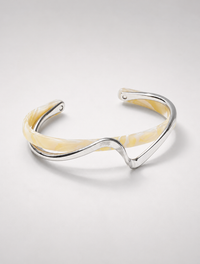 ONDA™ | Bracciale Rigido Smaltato