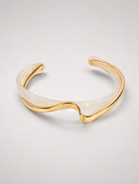 ONDA™ | Bracciale Rigido Smaltato