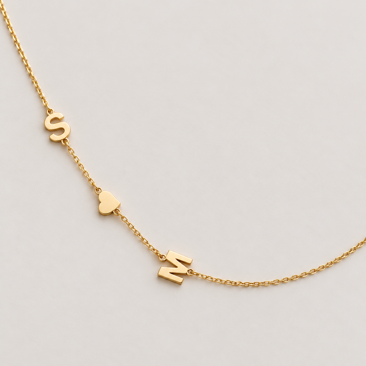 INIZIALI SOTTILI™ | Collana con Lettere