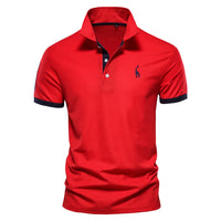 GIRAFFE™ – Vyriškas polo marškinėlis su siuvinėjimu