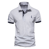 GIRAFFE™ – Vyriškas polo marškinėlis su siuvinėjimu