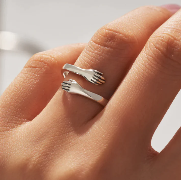 ABBRACCIO ETERNO™ | Anello Regolabile