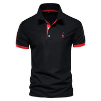 GIRAFFE™ – Vyriškas polo marškinėlis su siuvinėjimu