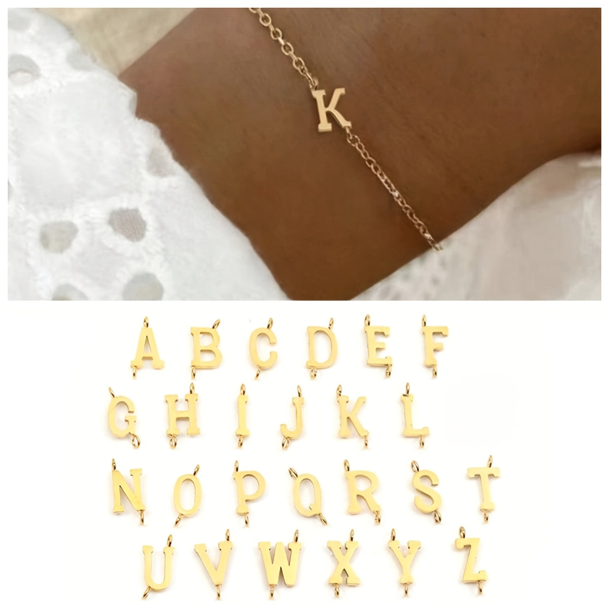 INIZIALE™ | Bracciale con Lettera
